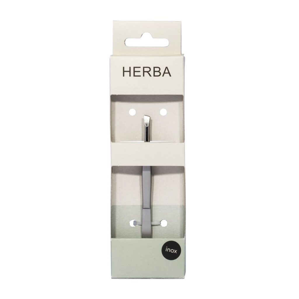 HERBA pincette recourbée Inox