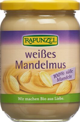 RAPUNZEL purée d'amandes blanche bio verre 500 g