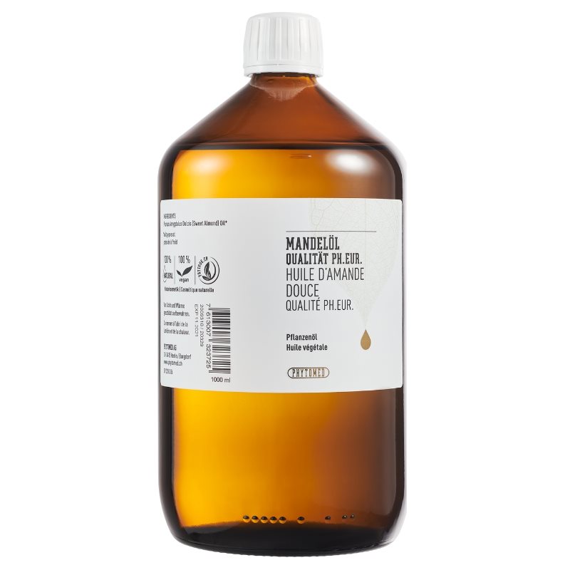 PHYTOMED Huile amande douce Ph.Eur. raffin 1000 ml