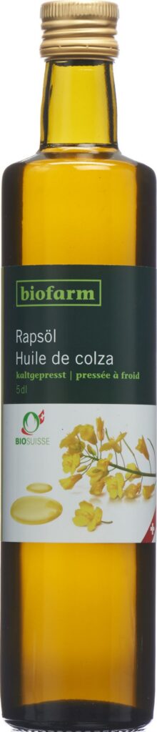 BIOFARM huile de colza bourgeon CH fl 5 dl
