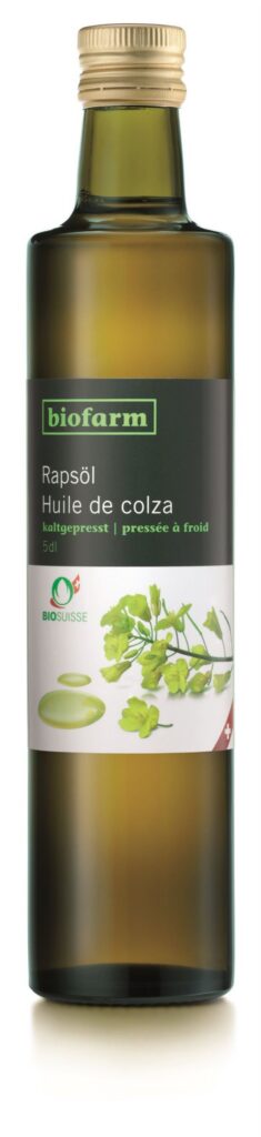 BIOFARM huile de colza bourgeon CH fl 5 dl