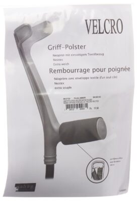 SAHAG rembourr poignée neotex velcro noir 1 paire