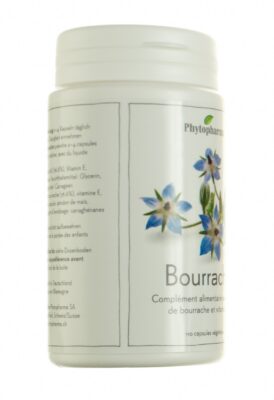 PHYTOPHARMA bourrache caps 500 mg 190 pce