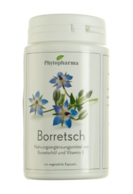 PHYTOPHARMA bourrache caps 500 mg 190 pce