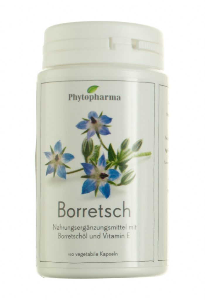 PHYTOPHARMA bourrache caps 500 mg 190 pce