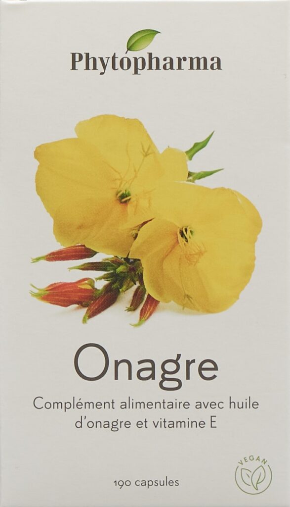 PHYTOPHARMA onagre caps 500 mg 190 pce