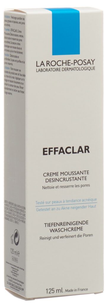 ROCHE-POSAY Effaclar crème moussante désinc 125 ml
