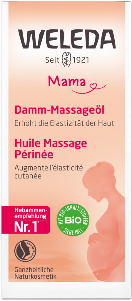 WELEDA MAMA huile massage périnée fl verre 50 ml