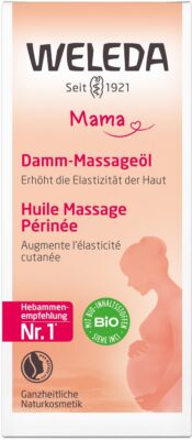 WELEDA MAMA huile massage périnée fl verre 50 ml