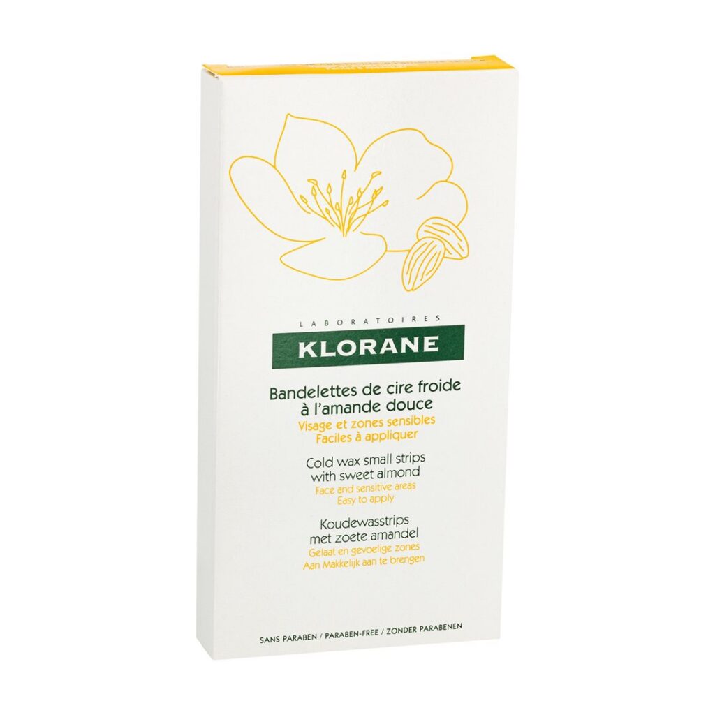KLORANE Bandes dépilatoires visage 6 x 2 pce