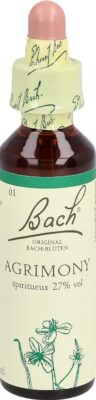 BACH fleurs de Bach original agrimony no01 20 ml