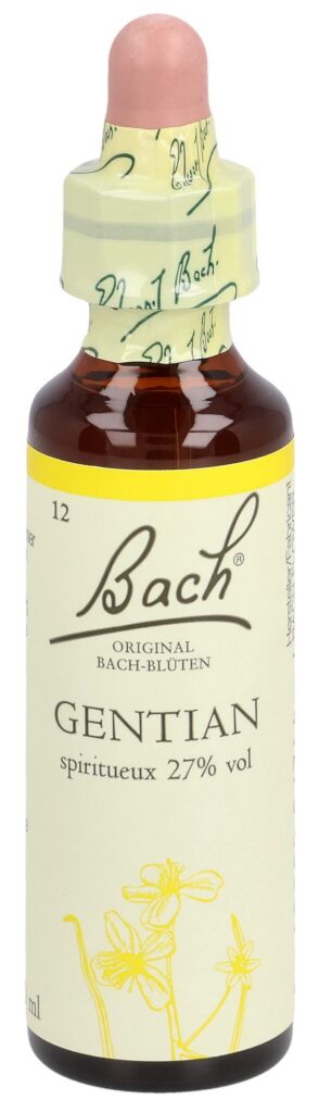BACH fleurs de Bach original gentian no12 20 ml