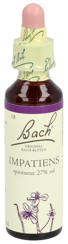 BACH fleurs de Bach original impatiens no18 20 ml