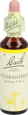 BACH fleurs de Bach original scleranth no28 20 ml