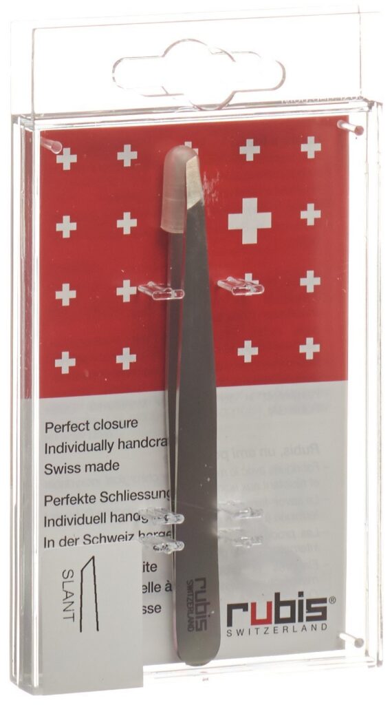 RUBIS pincette biseautée inox