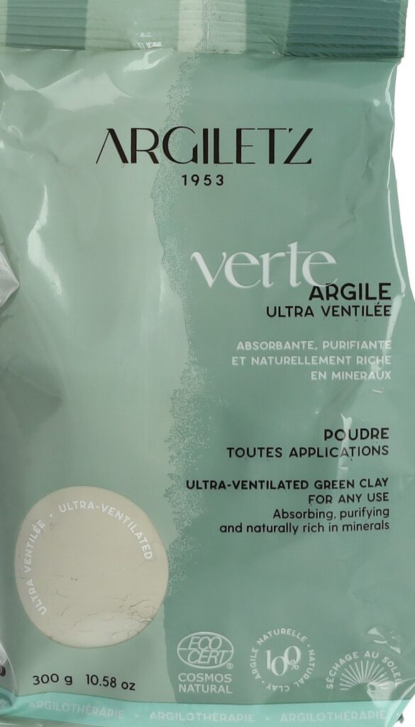 ARGILETZ argile verte pdr ultra ventilée 300 g