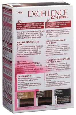 EXCELLENCE crème triple prot 5 châtain clair