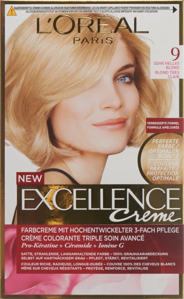 EXCELLENCE crème triple prot 9 blond très clair