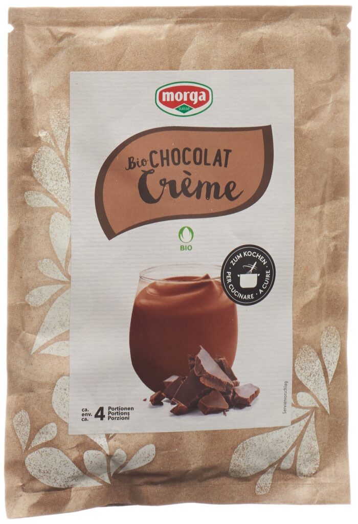 MORGA crème pdr chocolat bio sach 90 g