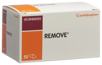 REMOVE lingettes dissolvantes colle box 50 pce
