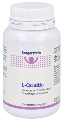 BURGERSTEIN L-Carnitin cpr bte 100 pce