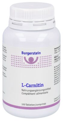 BURGERSTEIN L-Carnitin cpr bte 100 pce