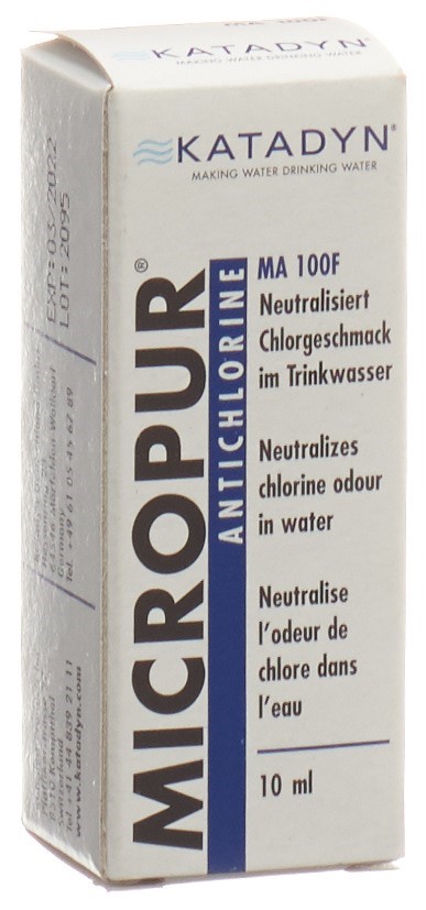 MICROPUR ANTICHLOR MA 100F liq fl 10 ml