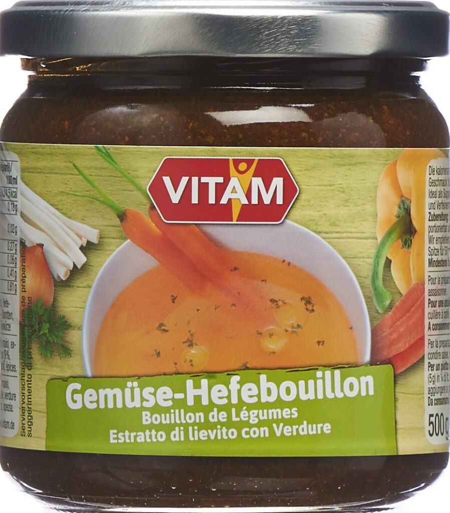 VITAM bouillon de levure pâte légumes sg bte 500 g