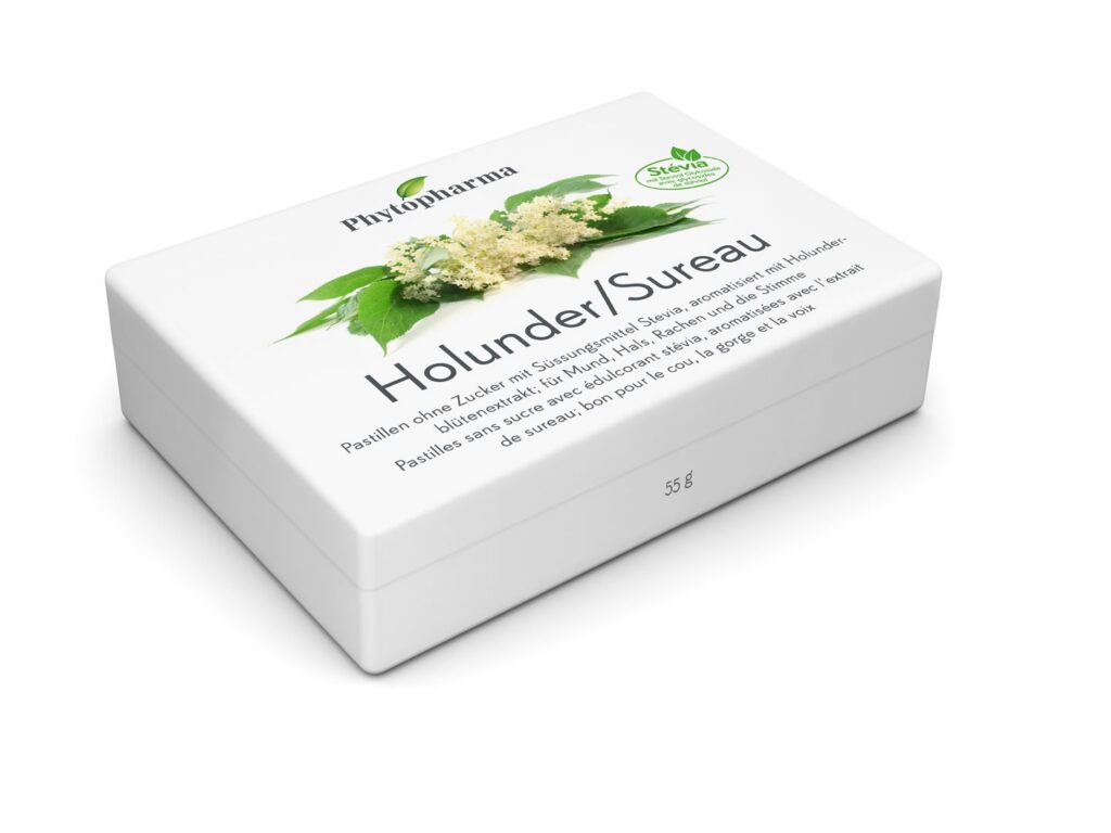 PHYTOPHARMA fleurs de sureau pastilles 40 pce