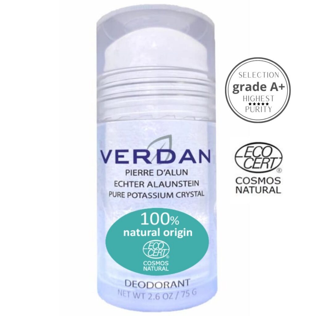 VERDAN Pierre alun grade A+ Déo natur Eco 75 g