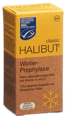 HALIBUT classic caps bte 120 pce