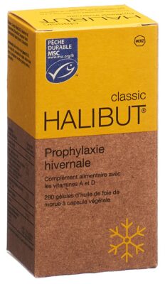 HALIBUT classic caps bte 280 pce