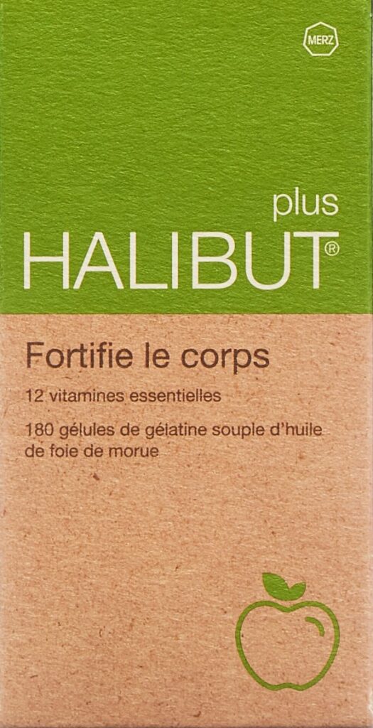 HALIBUT plus caps moll bte 180 pce