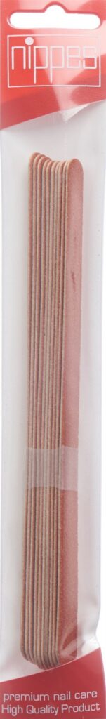 NIPPES Lime à ongles en carton 18cm 10 pce