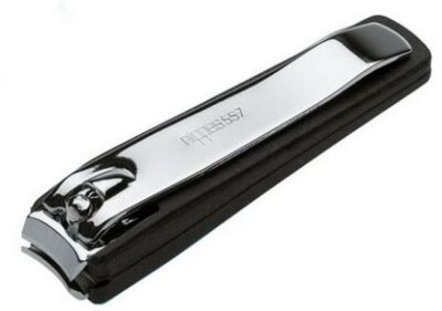 NIPPES Coupe à ongles pédicure 8cm av récip nickel
