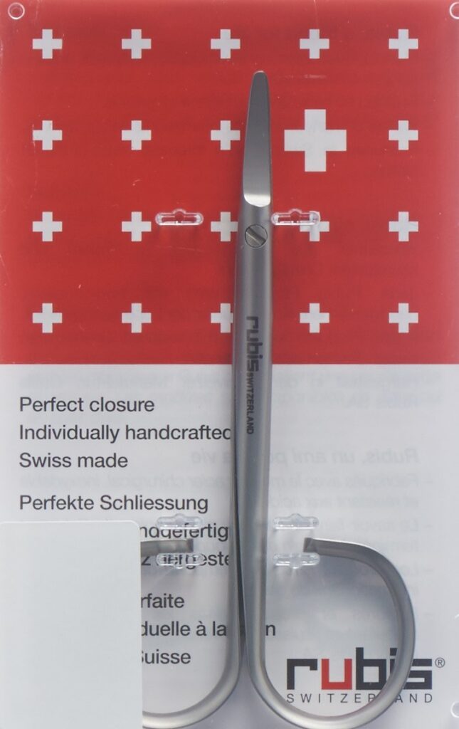RUBIS ciseaux à ongles bébé inox