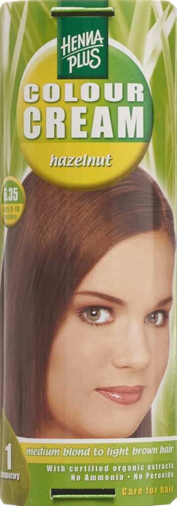 HENNA PLUS colour cream 6.35 noisette 60 ml