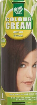 HENNA PLUS colour cream 4.03 mocca braun 60 ml