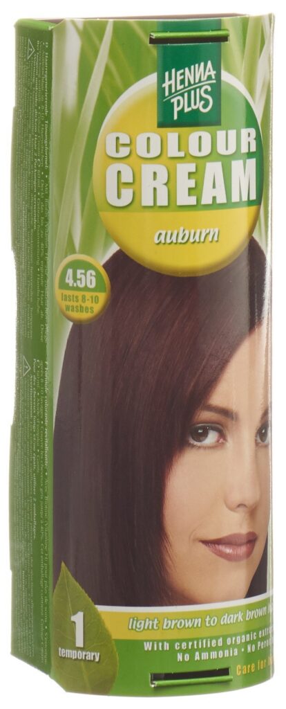 HENNA PLUS colour cream 4.56 châtain 60 ml