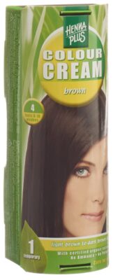 HENNA PLUS colour cream 4 brun 60 ml