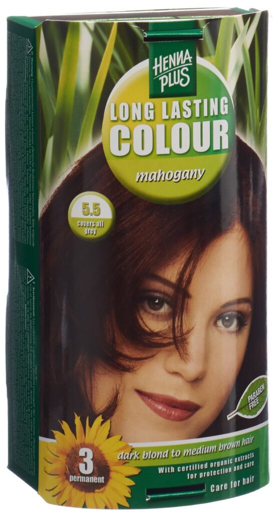 HAIRWONDER long last colour 5.5 mahagoni