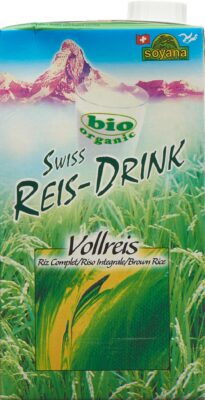 SOYANA SWISS ricedrink riz complet bio 1 lt