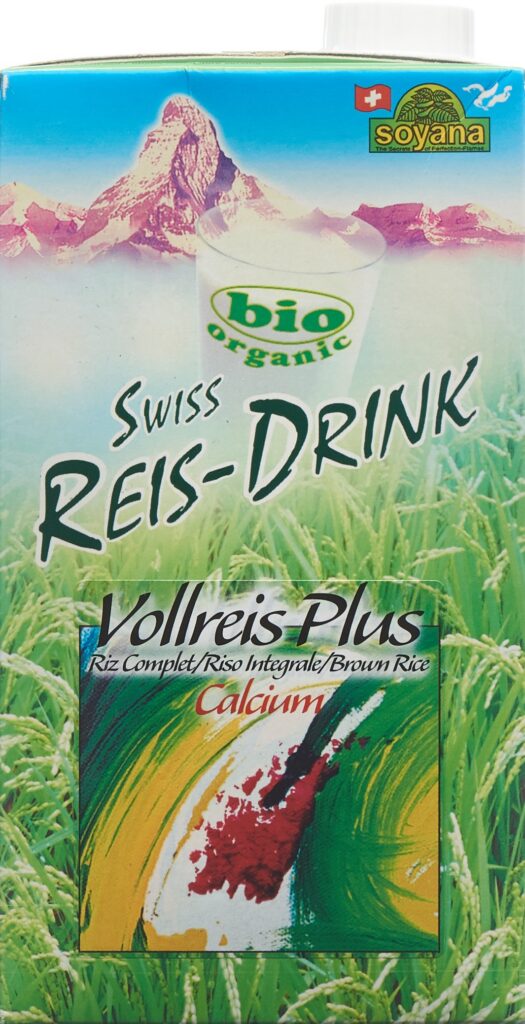 SOYANA SWISS riz Drink com calc bio tétra 1 lt