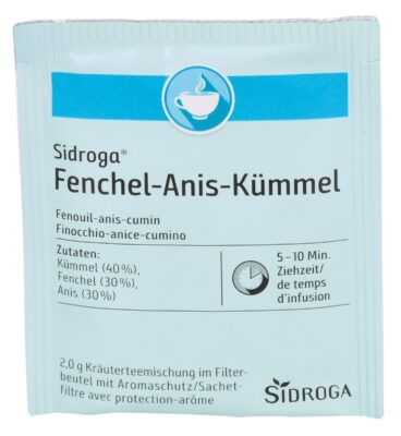 SIDROGA fenouil anis cumin 20 sach 2 g