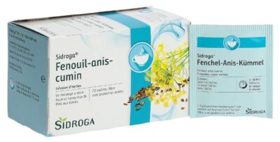 SIDROGA fenouil anis cumin 20 sach 2 g