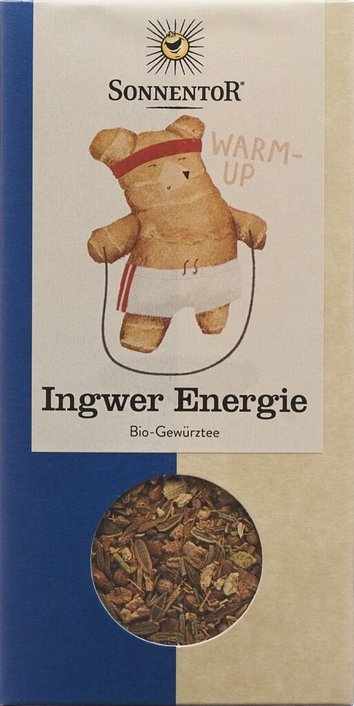 SONNENTOR thé gingembre énergie BIO 100 g