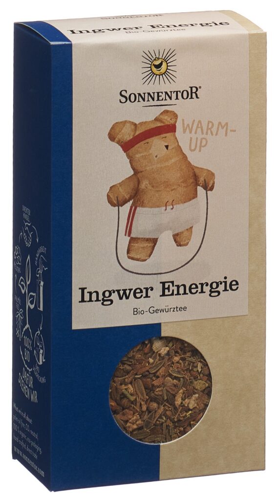 SONNENTOR thé gingembre énergie BIO 100 g