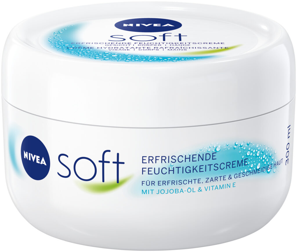 NIVEA crème hydratante soft pot 300 ml