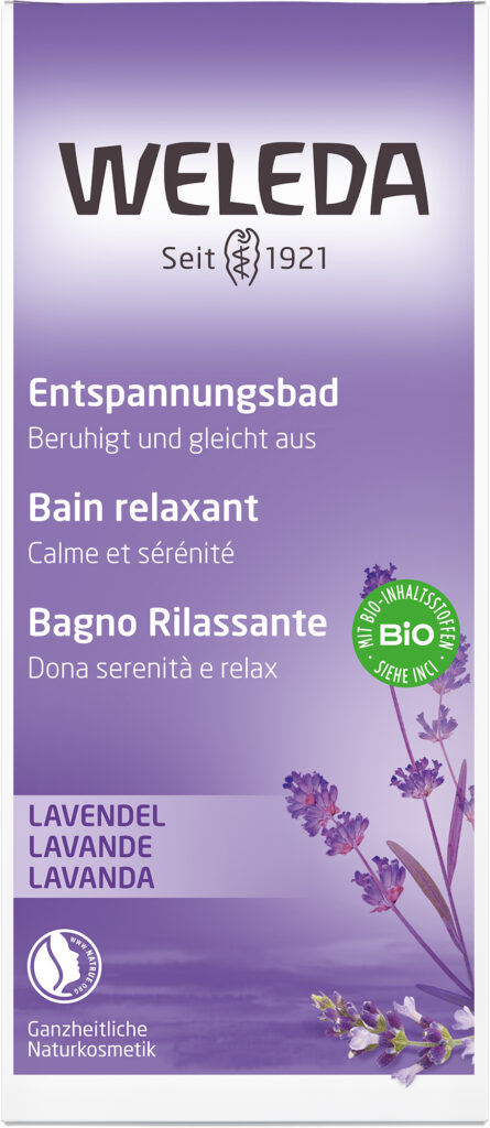 WELEDA bain relaxant lavande fl verre 200 ml