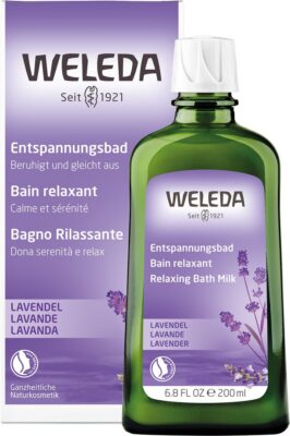 WELEDA bain relaxant lavande fl verre 200 ml